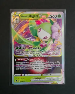 Pokemon TCG Hisuian Lilligant VSTAR Astral Radiance 018/189 Holo Ultra Rare - Image 1