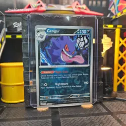Gengar Paldean Fates Reverse Holo Pokemon TCG 057/091 Uncommon - Image 3