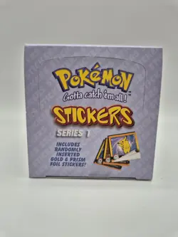 Pokemon ARTBOX STICKERS Series 1 Display 300 AUFKLEBER Booster Box 1. Serie 1999 - Image 5