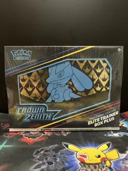Pokemon Crown Zenith Pokemon Center Elite Trainer Box ETB Factory Sealed - Image 1