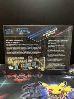 Pokemon Crown Zenith Pokemon Center Elite Trainer Box ETB Factory Sealed - Image 4