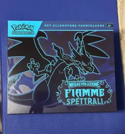 Pokemon Set Allenatore Fuoriclasse Fiamme Spettrali Empty Vuoto Ita Etb - Image 1