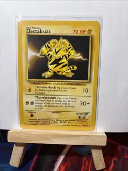 Electabuzz - 20/102 - Pokemon Base Set Unlimited Rare Card WOTC NM - Image 1