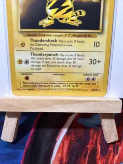 Electabuzz - 20/102 - Pokemon Base Set Unlimited Rare Card WOTC NM - Image 3