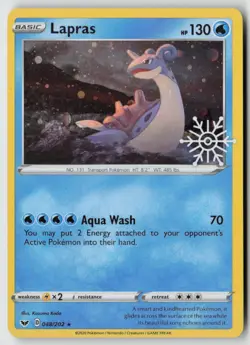 Lapras - (Holiday Calendar) 048/202 - Misc Cards & Products Holo - PTCG - LP - Image 1