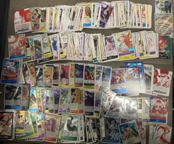 About 700 ONE PIECE Cards LOT - Rares, SR, Dom, Holo, Leaders, Some Pokemon - Image 1