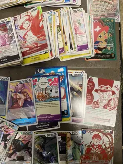 About 700 ONE PIECE Cards LOT - Rares, SR, Dom, Holo, Leaders, Some Pokemon - Image 4