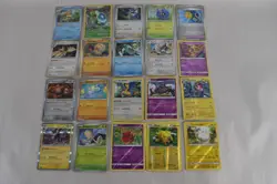 Pokemon Trading Card Lot of 100 "20 Holos" Various Sets (J3156G) - Image 1