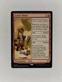 Artist's Talent: Bloomburrow Enchantment Regular MTG Commander Card - Image 1