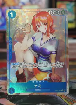 Nami (Alt Art) OP09-050 R Emperors in the New World ONE PIECE Card Game Japanese - Image 1