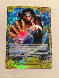 Bartholomew Kuma SEC OP12-119 Legacy of the Master One Piece Card Game English - Image 1