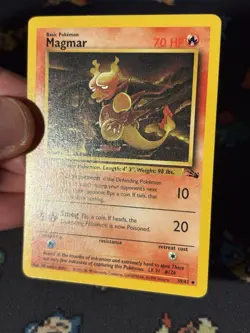Pokemon Cards Magmar 39/62 Fossil FIRST EDITION WOTC - (NM) - Image 2