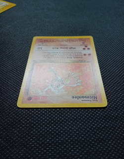 Hitmonlee 22/62 Fossil Set Non Holo Rare WOTC Pokemon Card LP - Image 3