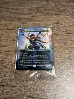 Marvel legends Iron Spider Stark Upgrade Mary Jane Magic Card New - Image 1