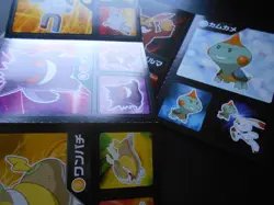 Pokemon Card Coris Promo Non Holo Sticker x2 Gengar etc #3989 - Image 3