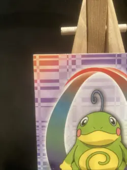 Pokemon Topps Johto League Champions Politoed #186 Sticker Card - Image 2