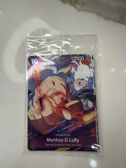 Monkey D Luffy P-041 One Piece Card Game Championship 2024 Promo Sealed - Image 1