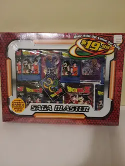 Dragon Ball Z, Saiyan Saga playing cards & bonus cards. Saga set factory sealed - Image 1