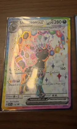 Umbreon ex SVP176 Sv: Scarlet & Violet Promo Cards Holo Freshly Sleeved - Image 1