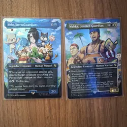 Lulu, Stern Guardian (Borderless Chocobo Track Foil) + Wakka, devoted guardian - Image 1