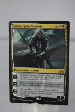 Sorin, Grim Nemesis - Shadows over Innistrad - NM - MTG Magic The Gathering EDH - Image 1