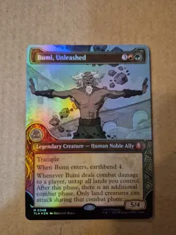 Bumi, Unleashed (Showcase) Avatar: The Last Airbender Foil - Image 1