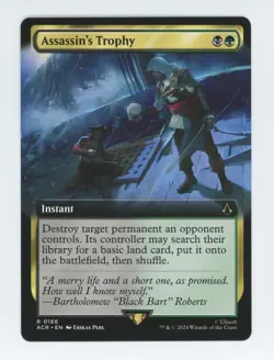 Assassin's Trophy (Extended Art) - 0166 - Assassin's Creed - MTG - R - Regular - Image 1