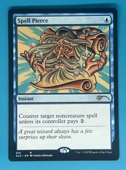 Mtg Secret Lair #41 Spell Pierce Regular - Image 1