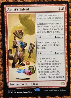 ✨Artist's Talent✨ MTG | Bloomburrow | NM/M | R 0124 - Image 1