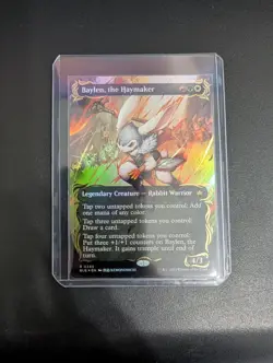 Baylen, the Haymaker (Borderless) (Raised Foil) Bloomburrow Foil - Image 1