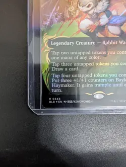 Baylen, the Haymaker (Borderless) (Raised Foil) Bloomburrow Foil - Image 2