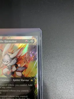 Baylen, the Haymaker (Borderless) (Raised Foil) Bloomburrow Foil - Image 4