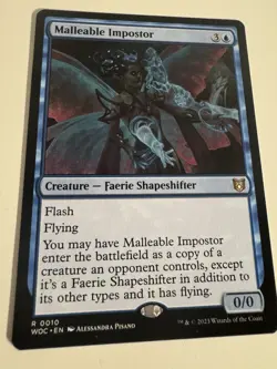Magic The Gathering: Malleable Impostor Regular. Near Mint. - Image 2