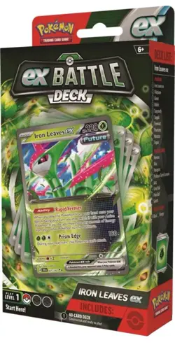 Pokemon TCG Tapu Koko EX & Iron Leaves EX Battle Deck Bundle - One of each pack - Image 3