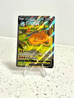 Pokemon Sword and Shield: Charizard V SWSH260 Black Star Promo Raw NM - Image 1