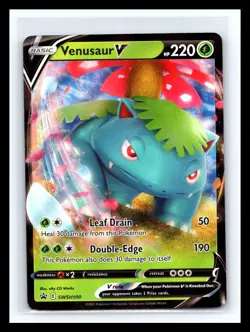 💥 Pokemon Venusaur V SWSH100 - Sword & Shield - Promo Holo 2021 - Image 1