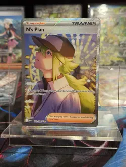 Pokemon TCG N's Plan 170/086 Sir Black Bolt Special Illustration Rare - Image 1