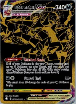 Pokemon Card Eternatus VMAX SV122/SV122 Shining Fates - Near Mint - Image 1