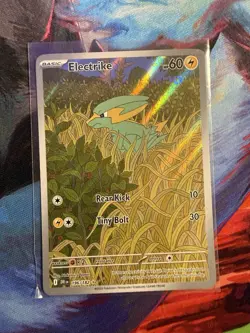 Pokemon TCG Electrike 196/182 Destined Rivals Near Mint Condition - Image 1