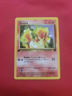 Pokemon: 1st Edition Ponyta #64/82 & Dark Rapidash #44/82 Team Rocket - NM -I117 - Image 3