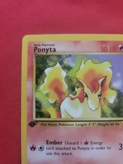 Pokemon: 1st Edition Ponyta #64/82 & Dark Rapidash #44/82 Team Rocket - NM -I117 - Image 4
