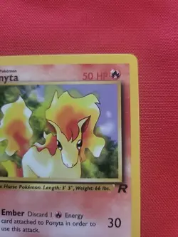 Pokemon: 1st Edition Ponyta #64/82 & Dark Rapidash #44/82 Team Rocket - NM -I117 - Image 5