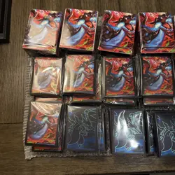 Pokemon EBT and UPC Sleeves X25 (Sealed) + Charizard Deck Boxes X5 (Sealed) - Image 2