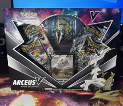 Pokemon TCG Arceus V Figure Collection Box - *Box Contains Cosmic Eclipse Pack!* 820650850165 - Image 1
