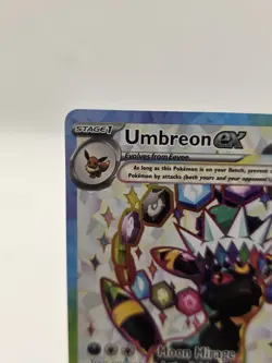 Pokemon Umbreon ex SVP 176 Premium Figure Collection Black Star Promo - Image 2