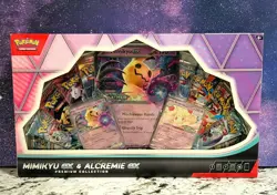 Pokemon TCG: Mimikyu ex & Alcremie ex Premium Collection Box - In Hand NEW - Image 1