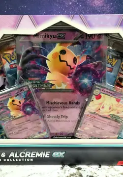 Pokemon TCG: Mimikyu ex & Alcremie ex Premium Collection Box - In Hand NEW - Image 2