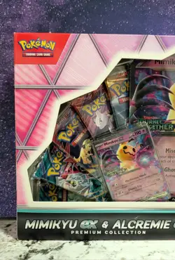 Pokemon TCG: Mimikyu ex & Alcremie ex Premium Collection Box - In Hand NEW - Image 3