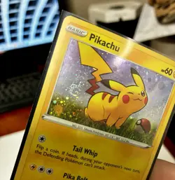Pokemon TCG Farting Pikachu Swirl 🌀Holo Black Star Promo SWSH039 (see pics) - Image 3