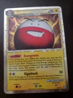 Pokemon TCG Electrode Prime HS-Triumphant 93/102 Holo Holo Rare Prime - Image 1